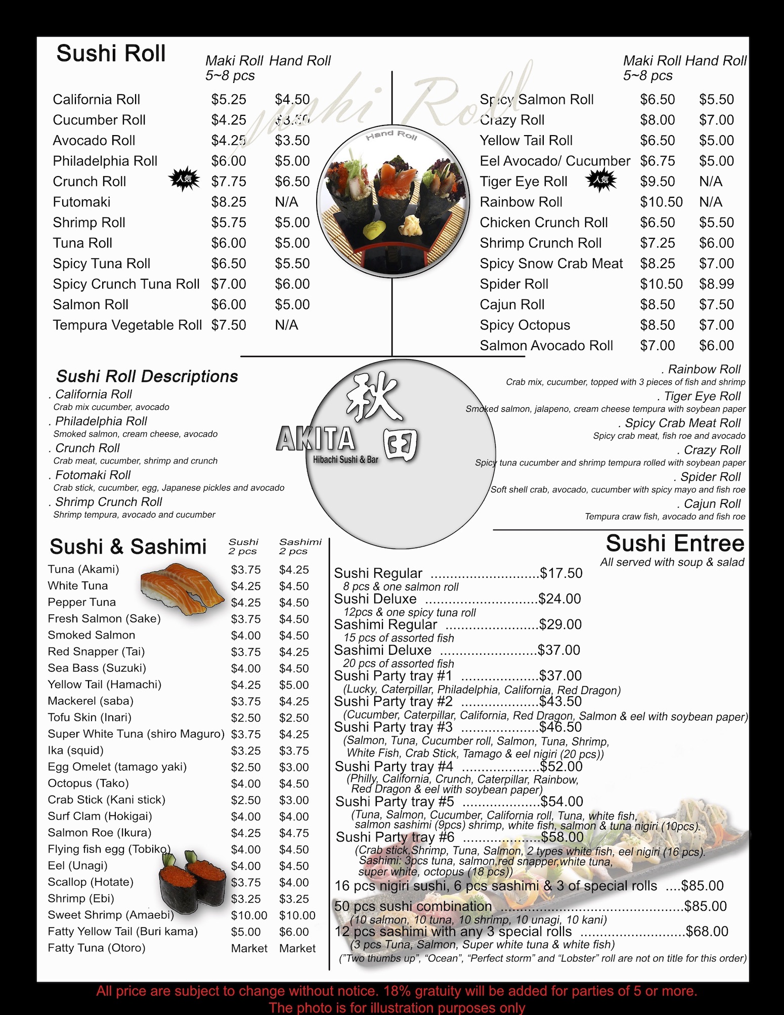 Akita Hibachi Sushi Bar